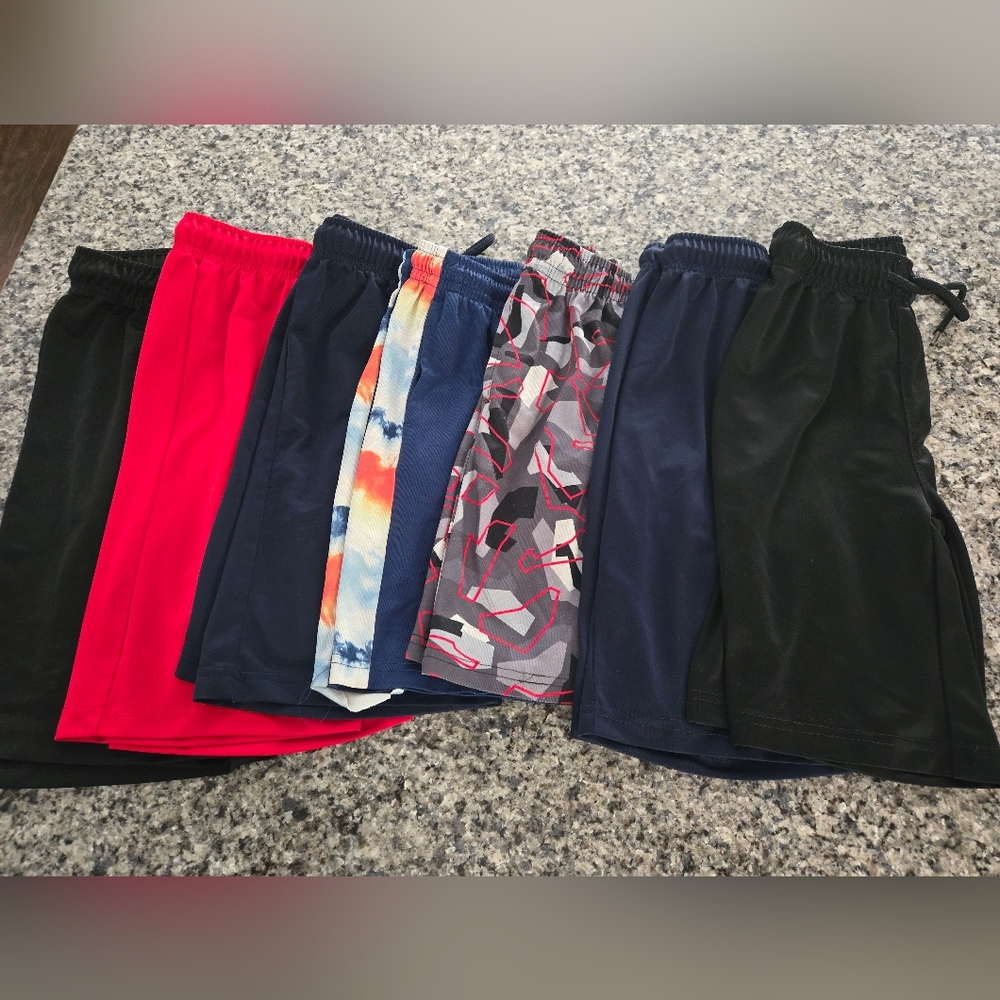 The Children's Place Stylish Black and Blue Shorts